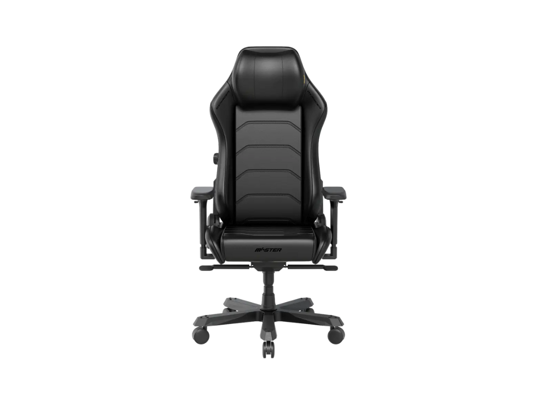 DXRacer Master Series Gaming & Office Chair, Microfiber Leather, 4D Armrests, 220lbs (100kg) Recommended Weight, Black | MAS-I238S-N.N1-A3