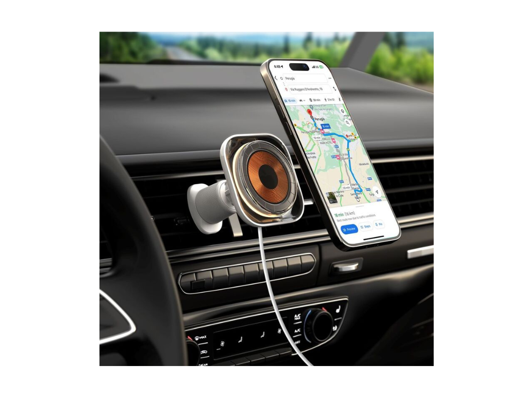 Buy Momax 1-Charge Flow Magnetic Wireless Car Mount in Qatar