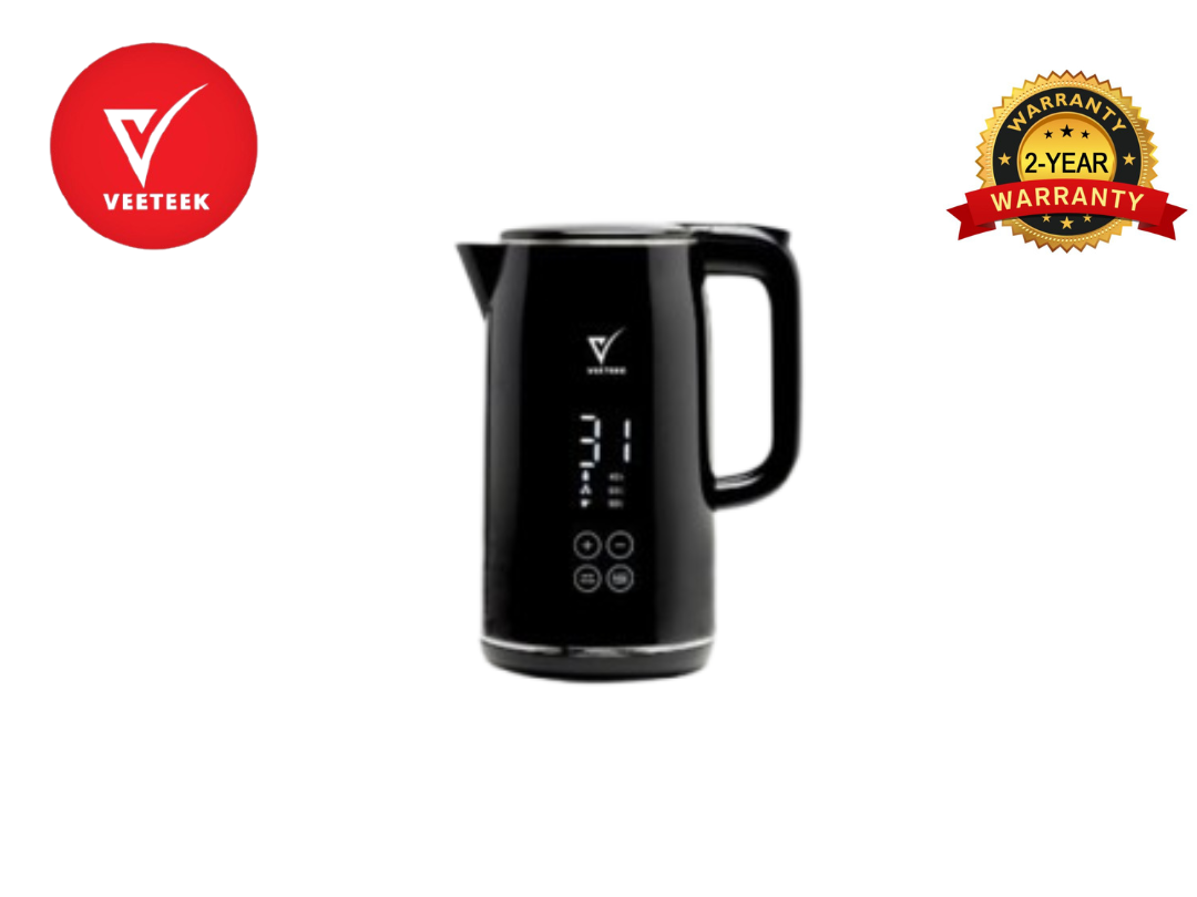 VEETEEK 1.7L Electric Kettle with Digital Display Controls, Auto shut-off