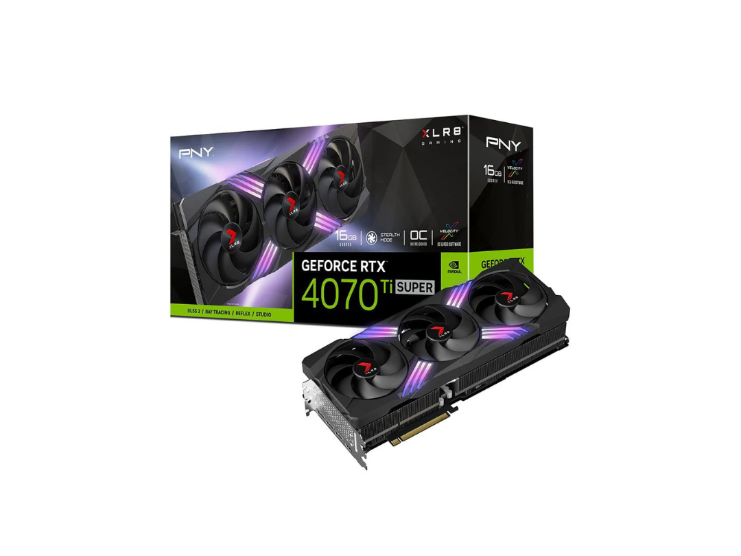 PNY GeForce RTX 4070 Ti Super 16GB Graphic Cards