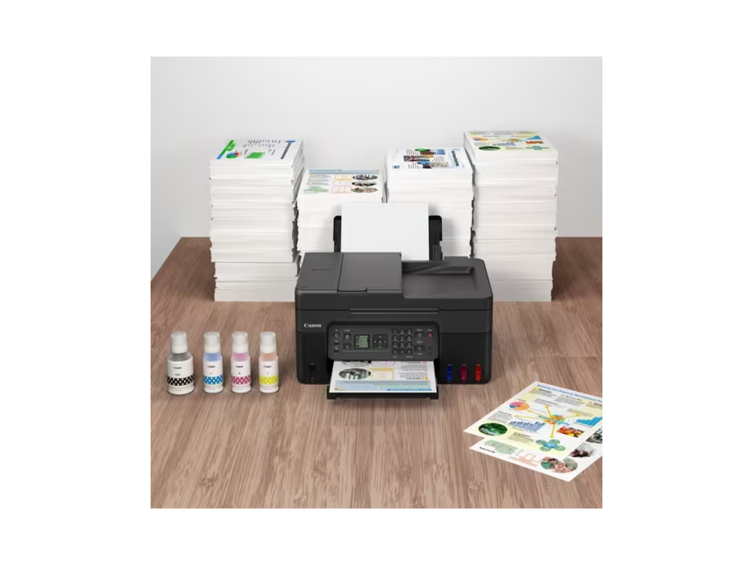 Canon Pixma G4470 Megatank Colour 4-in-1 Wireless refillable ink tank Printer with Wi-Fi and ADF (Print, Scan, Copy, Fax) Canon Pixma G4470 Megatank Colour 4-in-1 Wireless refillable ink tank Printer with Wi-Fi and ADF (Print, Scan, Copy, Fax)