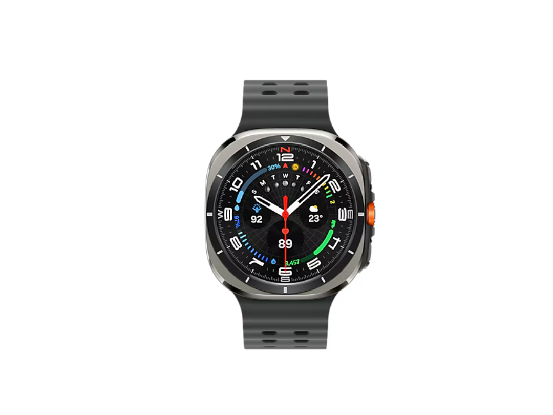 Samsung Galaxy Watch Ultra 2GB 32GB 47mm LTE 1.5 Inch Super AMOLED Display 590 mAh IP68 water Resistant  - Titanium Silver