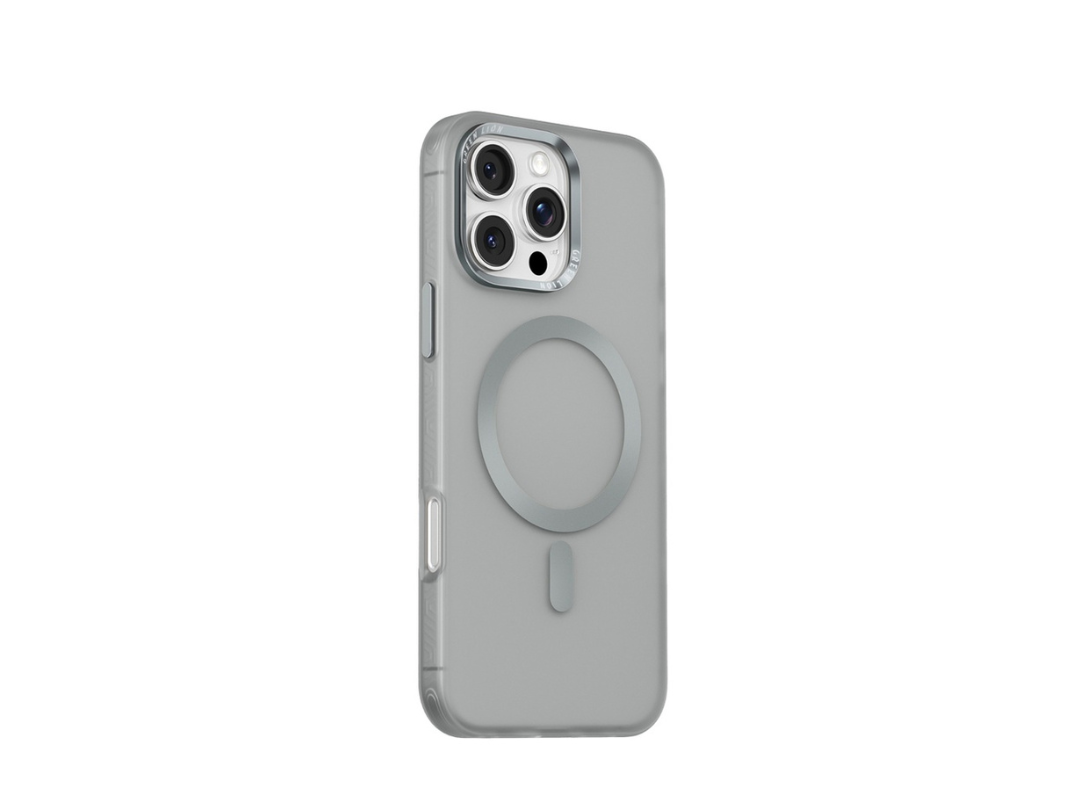 Buy Green Lion MagSafe iPhone 16 Pro Max Case Grey | in Qatar
