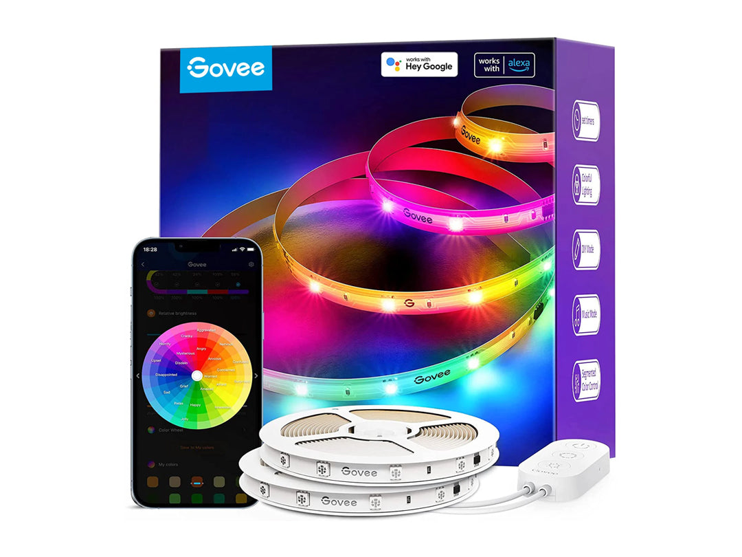 Govee RGBIC Basic Wi-Fi + Bluetooth LED Strip Lights - 5m