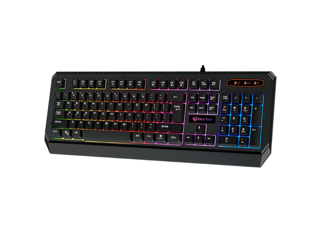 Meetion MT-K9320-P Waterproof RGB Gaming Keyboard | 104 Keys | Qatar