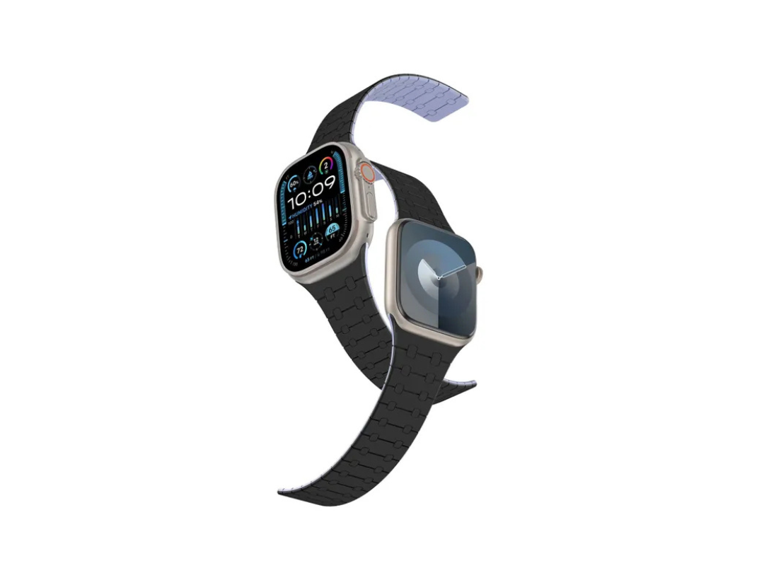 AmazingThing Smoothie Sport Band For Watch 49/45Mm - Black