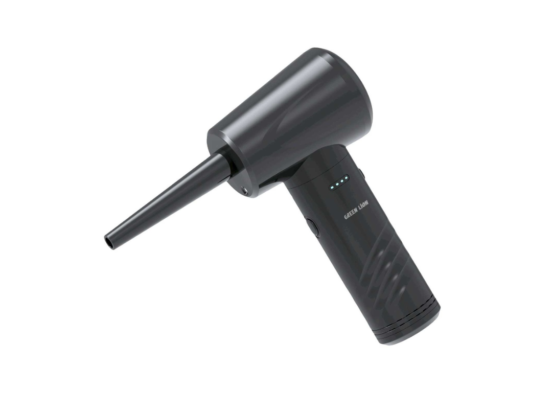 Green Lion Air Duster blower for Electronic Gadgets, Keyboards, PC internals, car vents, Etc.. (GNAIRDUSTBK)