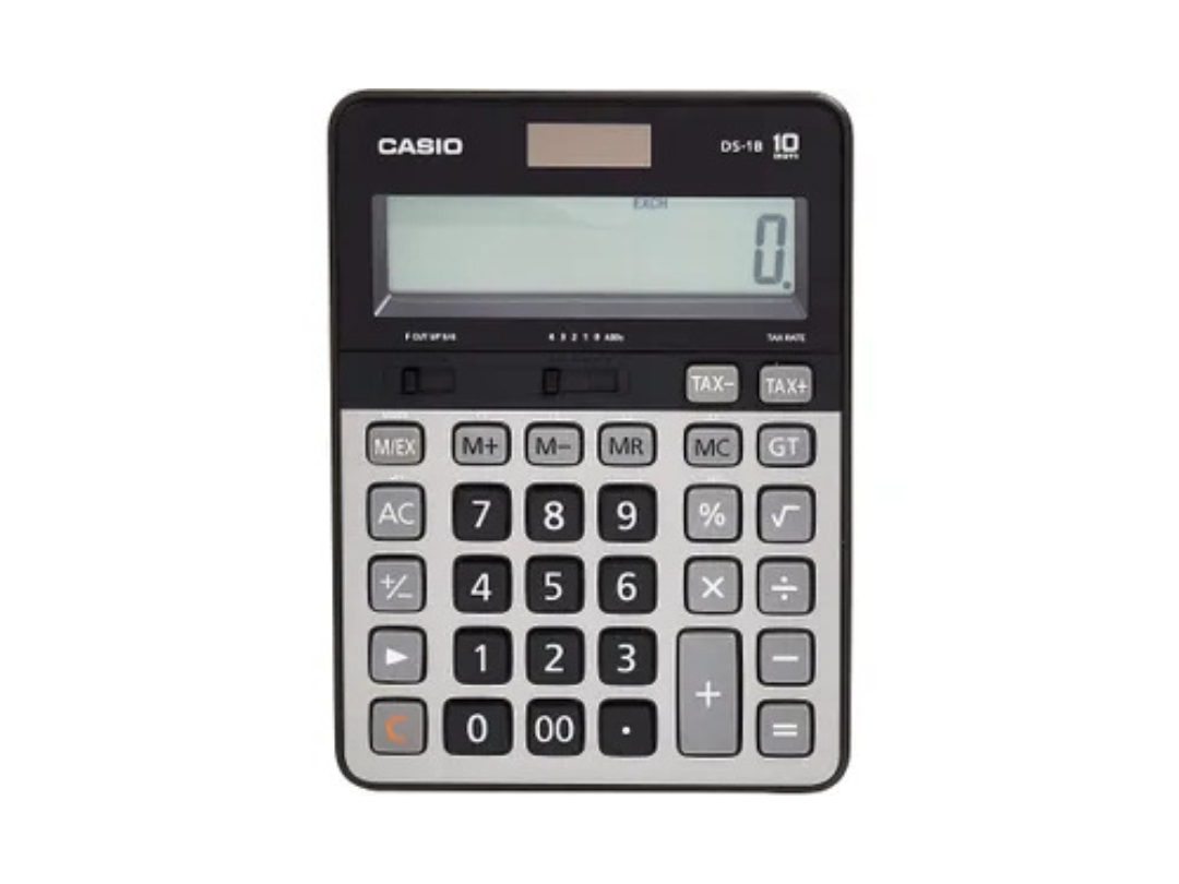 Buy Casio Practical Desktop Calculator DS-1B-W-DP in Qatar