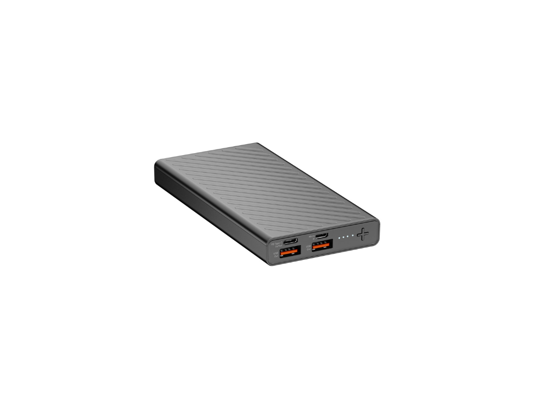 Platinum FLARE PD Power Bank 10000mAh - Fast Charging, Black