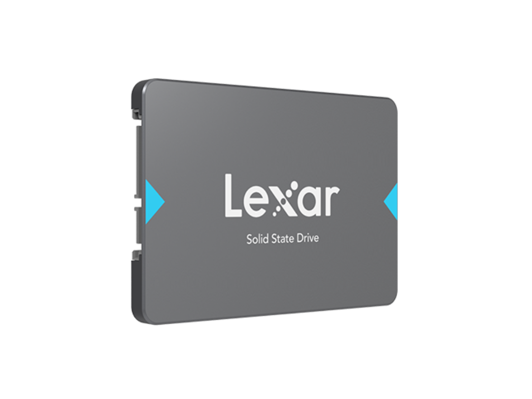 محرك أقراص الحالة الصلبة الداخلي Lexar NQ100 بسعة 1 تيرابايت، مقاس 2.5 بوصة، بتقنية SATA III (6 جيجابت/ثانية)، سرعة قراءة تصل إلى 560 ميجابايت/ثانية وسرعة كتابة تصل إلى 500 ميجابايت/ثانية - LNQ100X001T-RNNNG محرك أقراص الحالة الصلبة الداخلي Lexar NQ100 بسعة 1 تيرابايت، مقاس 2.5 بوصة، بتقنية SATA III (6 جيجابت/ثانية)، سرعة قراءة تصل إلى 560 ميجابايت/ثانية وسرعة كتابة تصل إلى 500 ميجابايت/ثانية - LNQ100X001T-RNNNG