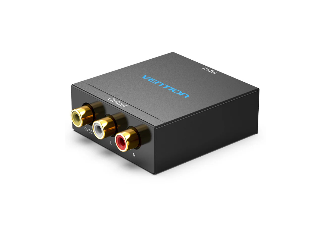 Buy Vention HDMI to RCA Converter - Black Metal in Qatar