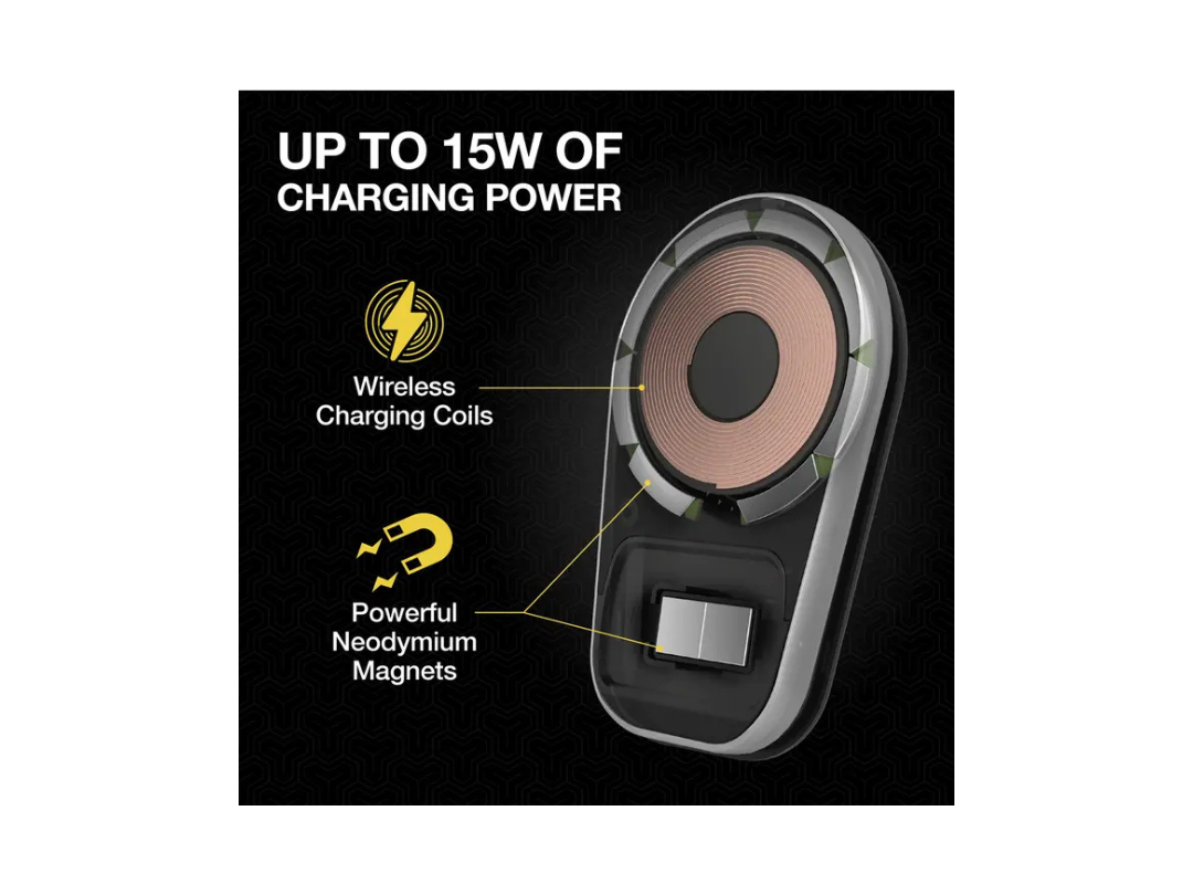 SCOSCHE MagicMount Pro Charge5 Wireless Car Charger MagSafe Compatible