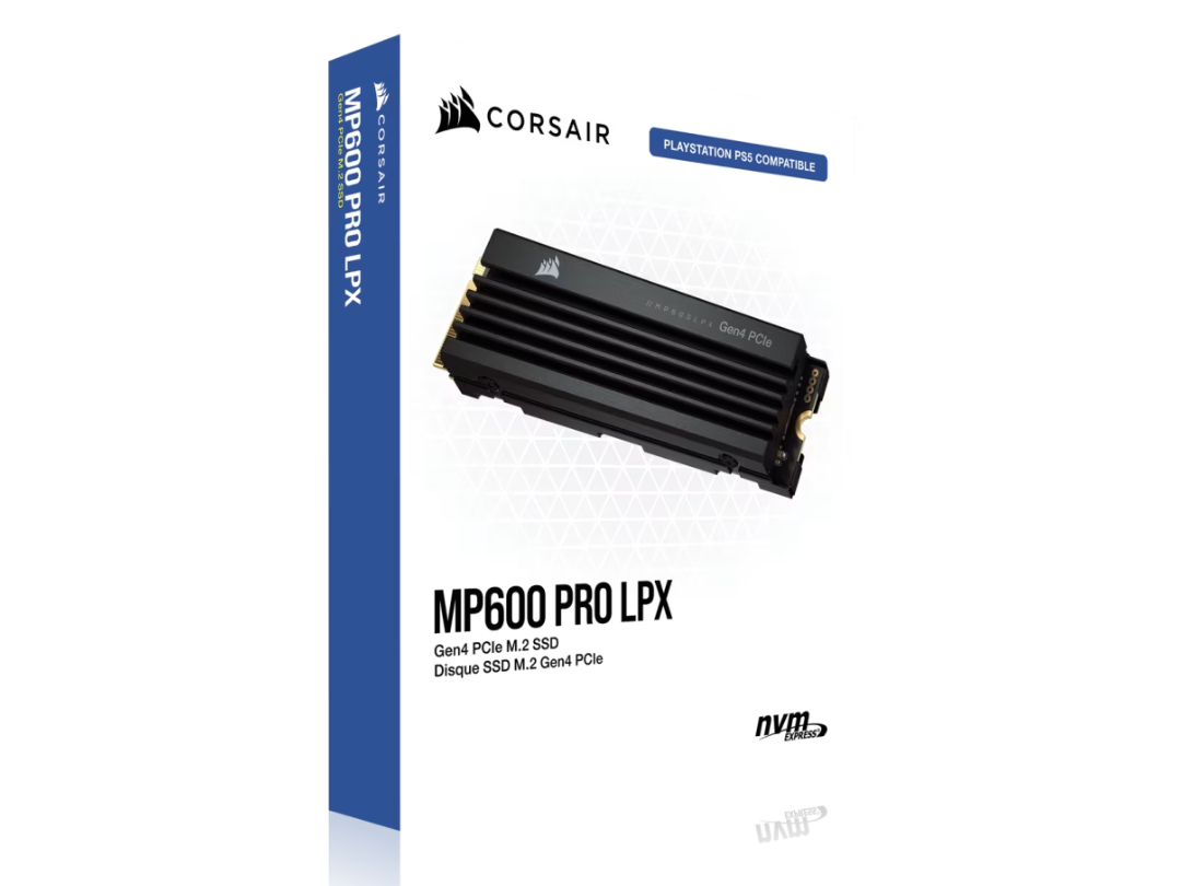 Corsair 1TB MP600 PRO LPX NVMe PCIe 4.0 M.2 Internal SSD -  PS5* Compatible