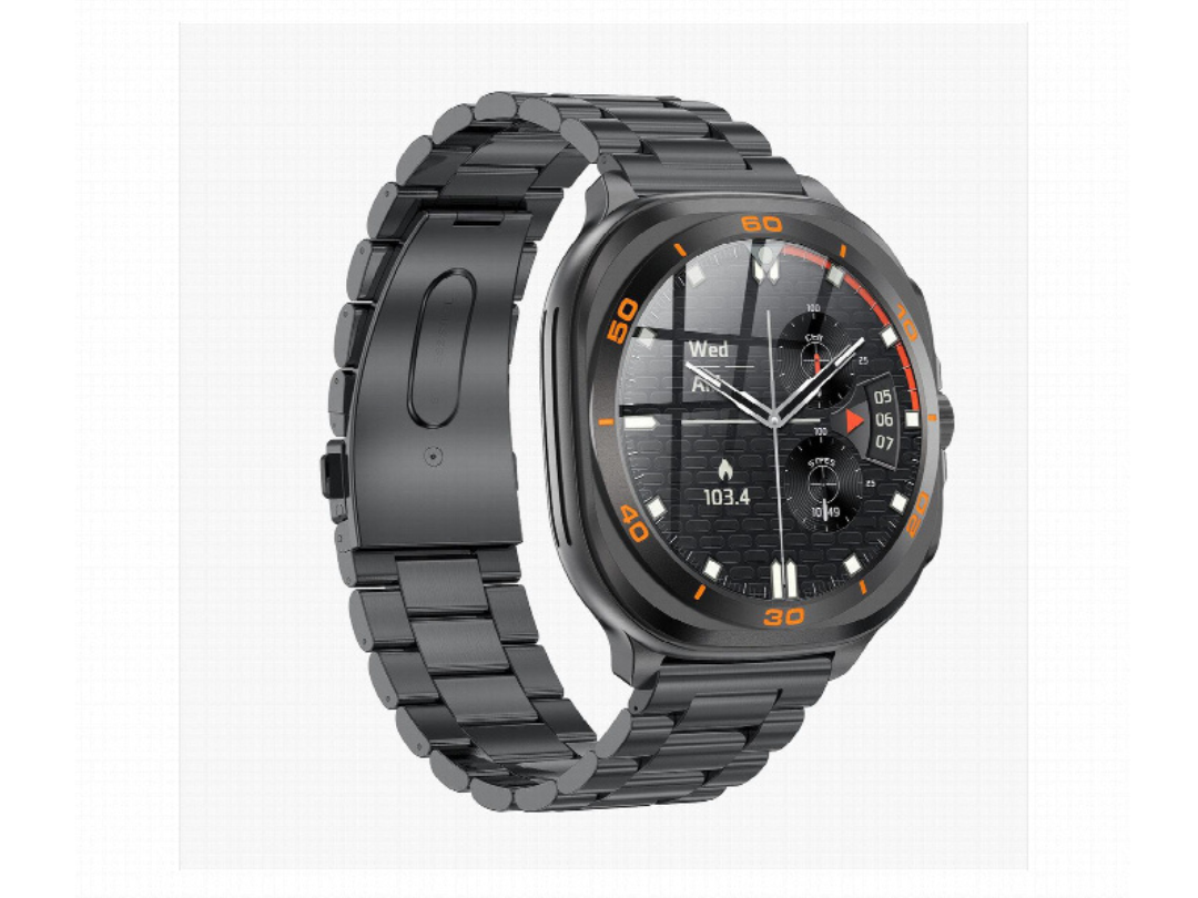Buy Swiss Military DOM7 Smartwatch – Gunmetal, Bluetooth, AMOLED in Qatar