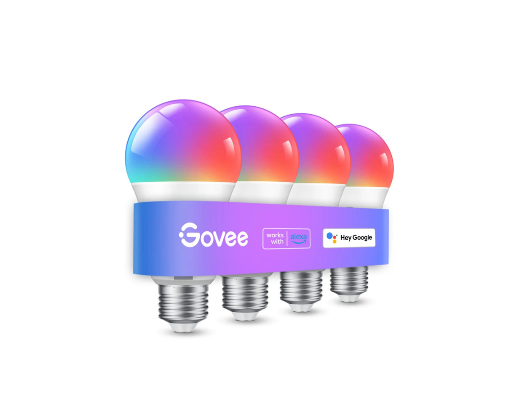 مصباح LED ذكي Govee Wi-Fi+ Bluetooth RGBWW