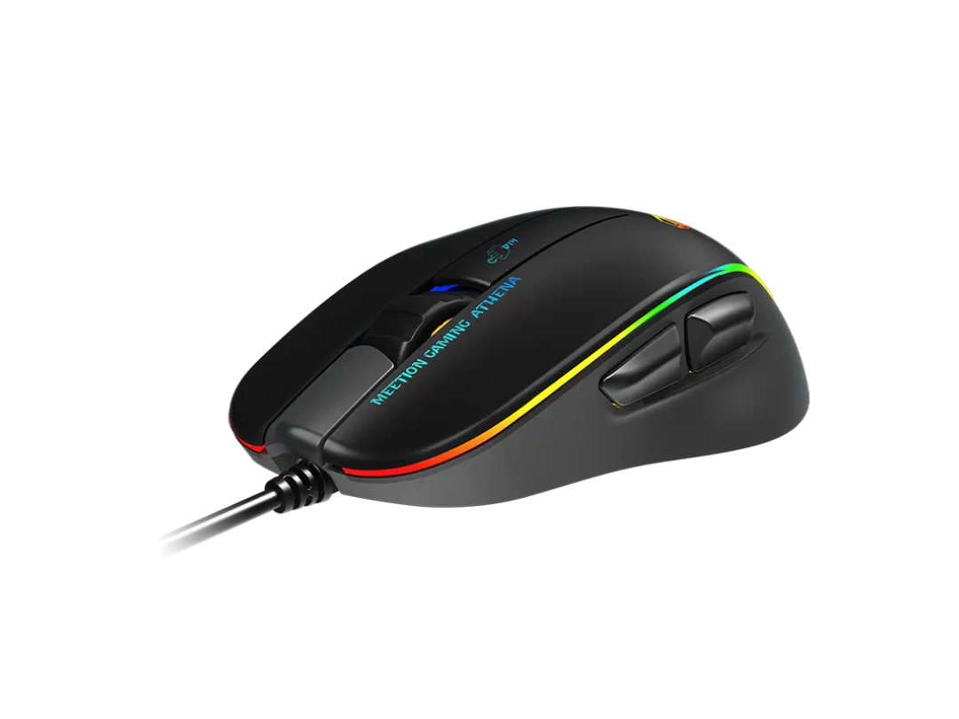 Meetion MT-GM23-P RGB Gaming Mouse 12,800 DPI | Same-Day Delivery Qatar