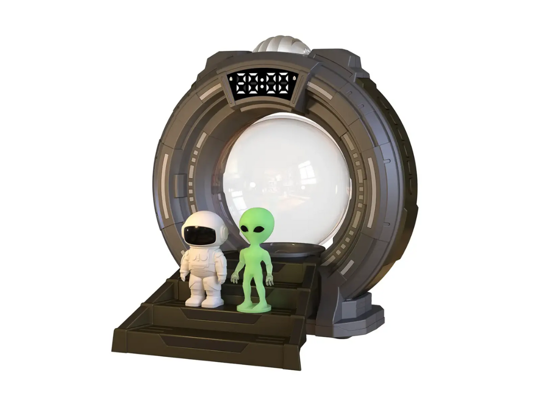 Porodo Lifestyle Stargate Lamp Alien Projection Light – Dark Gray | Qatar