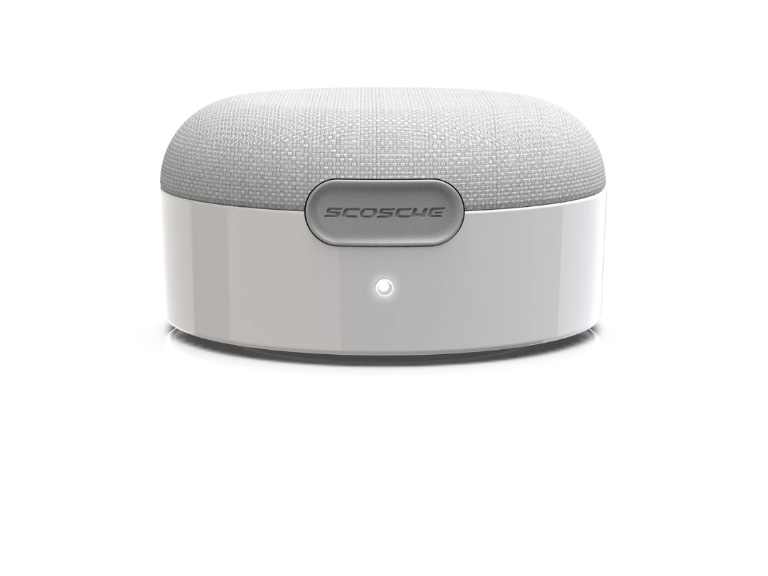 SCOSCHE MagicMount BoomCan Bluetooth MagSafe Speaker - White