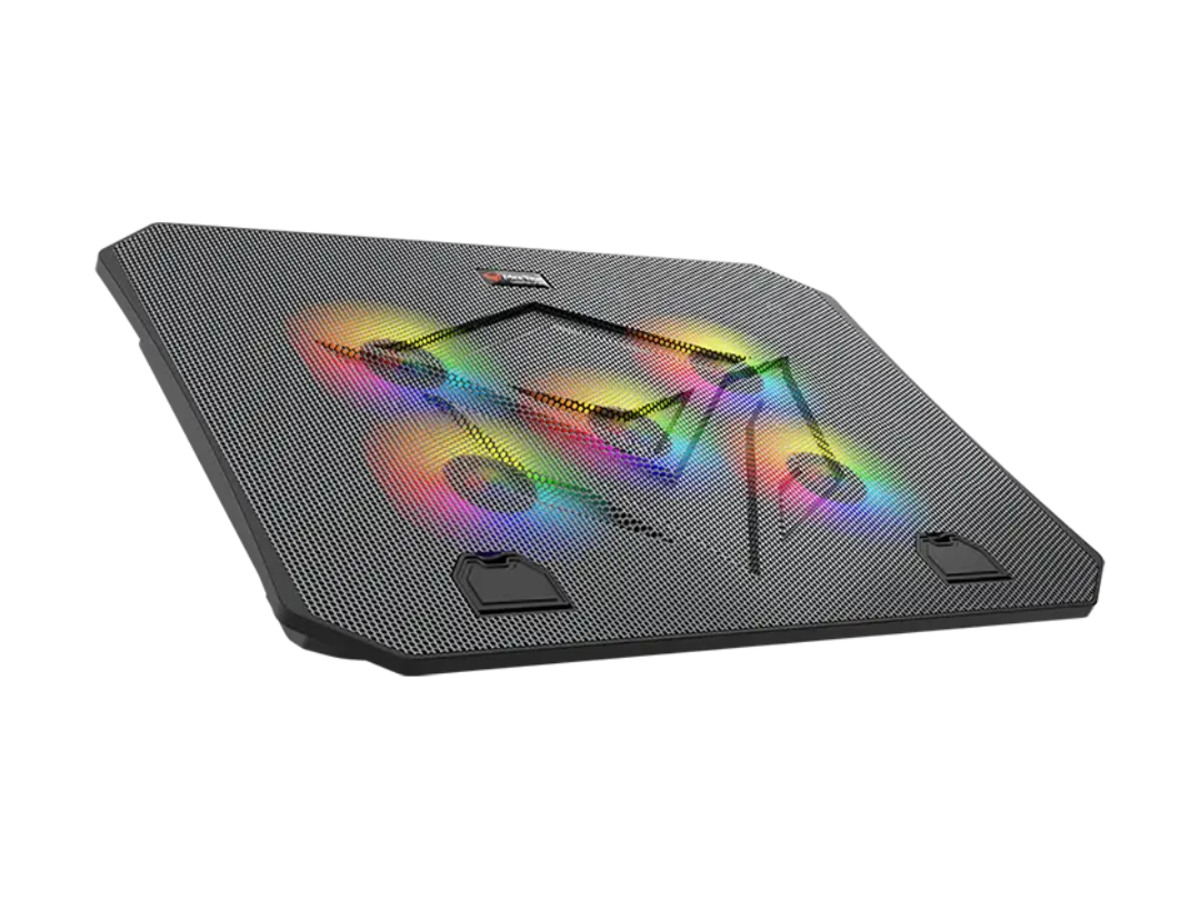 Meetion MT‑CP3030 Gaming Laptop Cooling Pad – RGB Adjustable Qatar