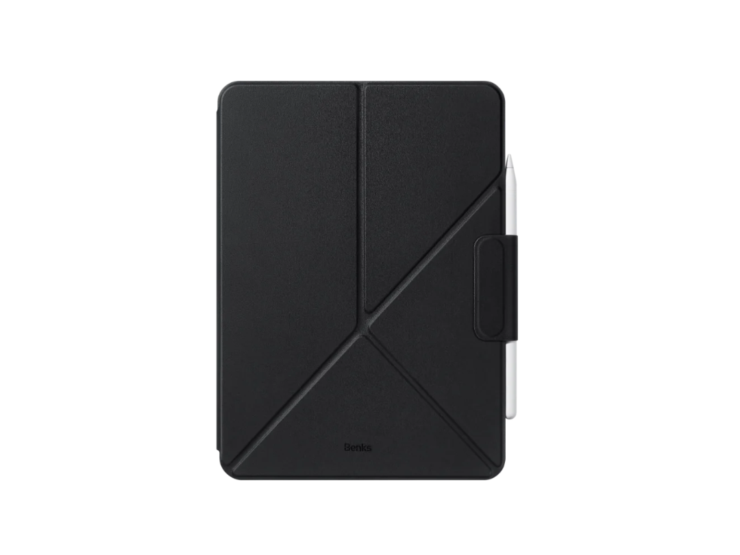 Buy Benks Magnetic Multi-Fold Protective Case for iPad Pro 13 Inch (2024) - Black in Qatar