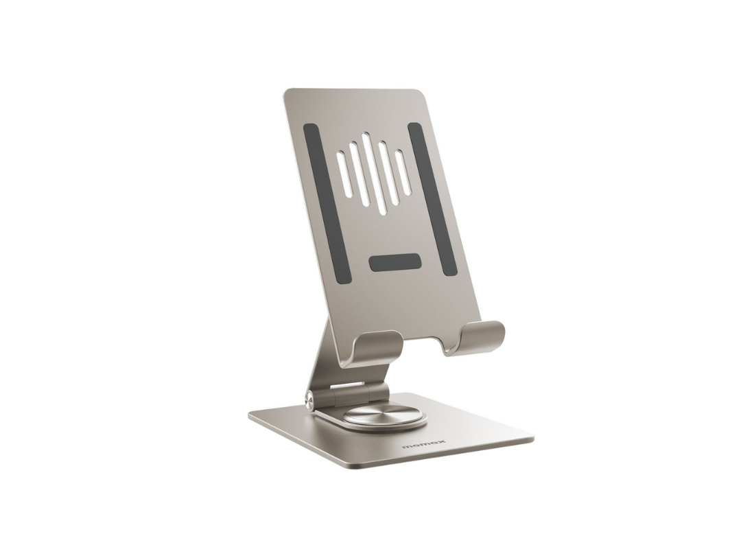 Buy Momax Fold Stand Rotatable Phone & Tablet Stand - Adjustable in Qatar