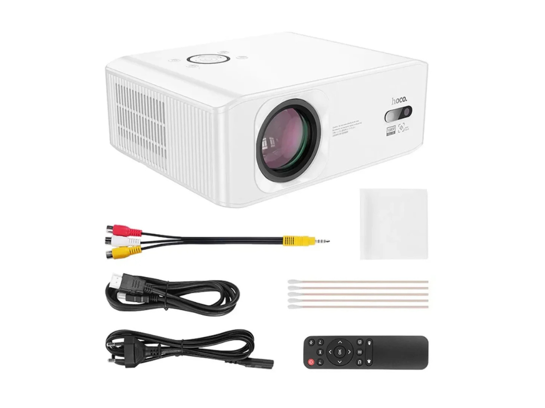 Hoco DT3 Projector with Android, Wi-Fi, Bluetooth, 1080P Full HD