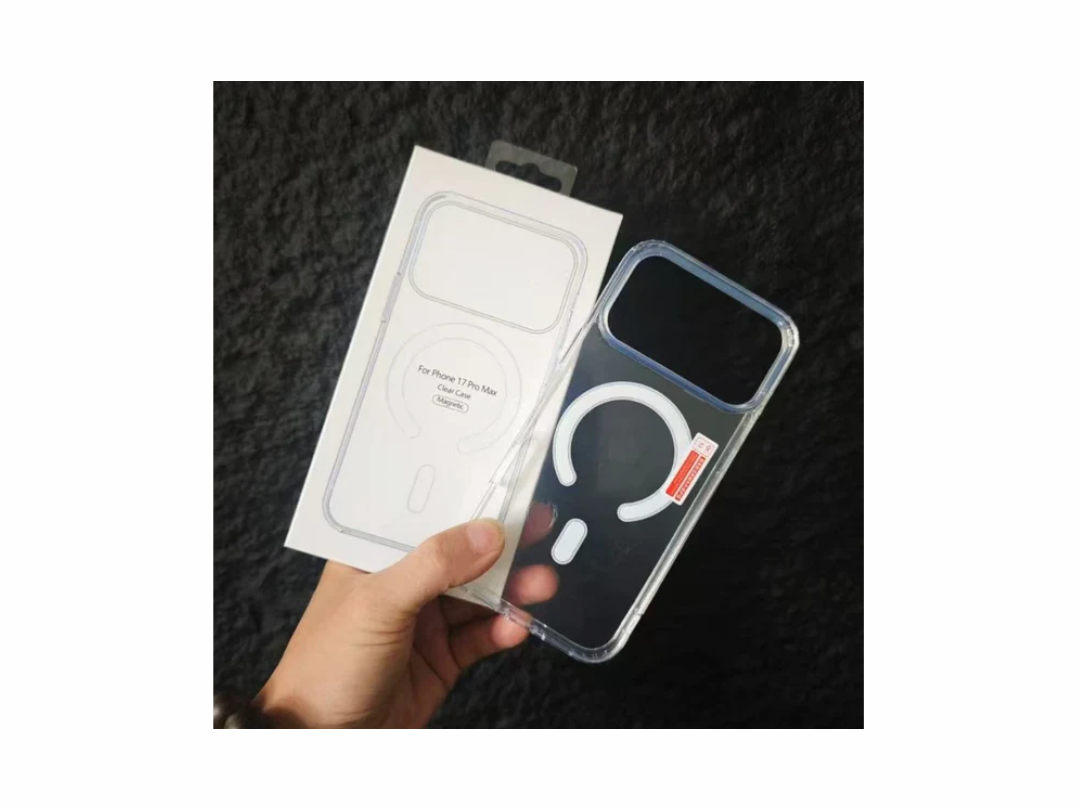 iPhone 17 Pro Max Magnetic Clear MagSafe Silicone Case - Assorted iPhone 17 Pro Max Magnetic Clear MagSafe Silicone Case - Assorted