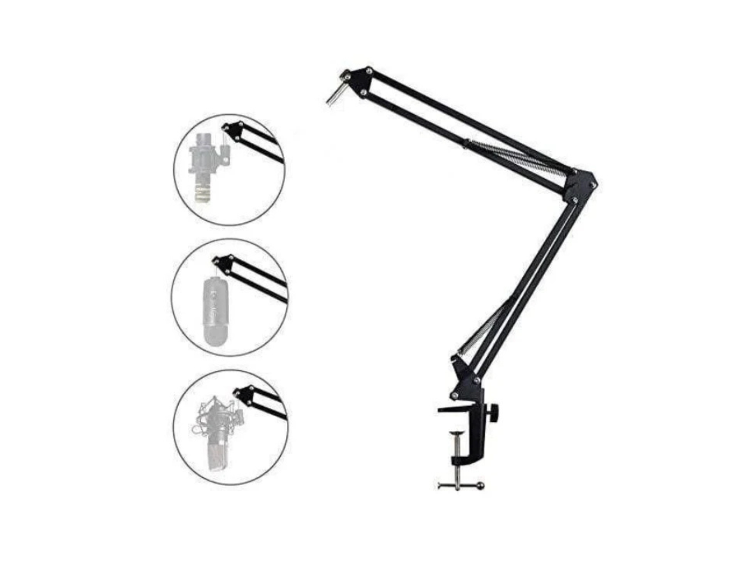 Buy Maono AU-B01 Microphone Suspension Boom Arm Stand (Black) in Qatar