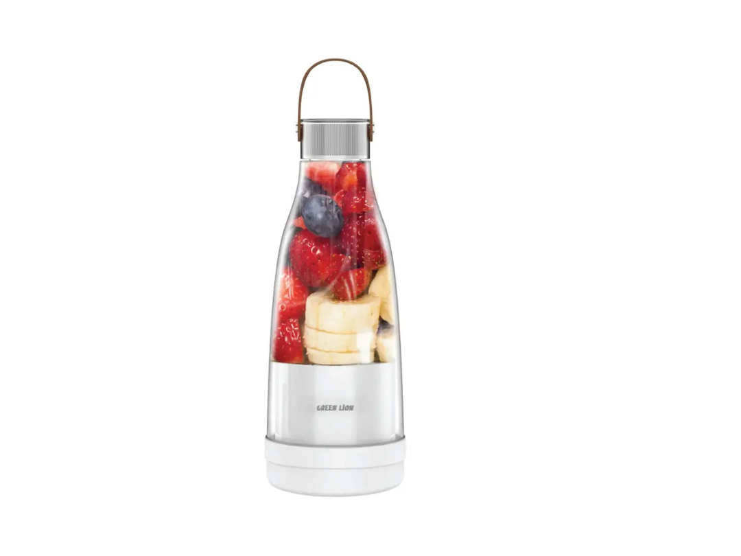 Green Lion Mixmate Portable Juicer 300ML – White | Smoothies On-the-Go