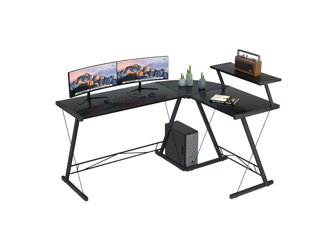 GAMEON 3-in-1 L-Shaped Slayer II XL Gaming Desk - Same Day Delivery