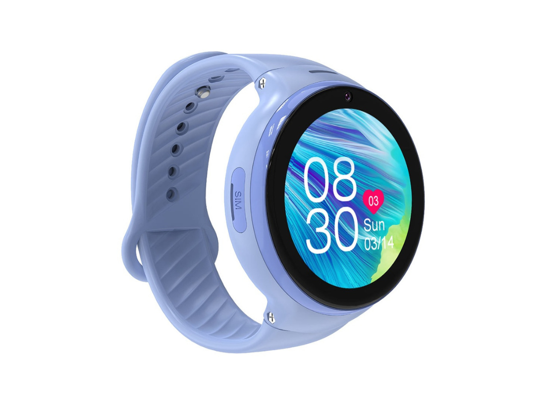 Porodo 4G Kids GPS Smart Watch with JuniCare App - Blue - Qatar