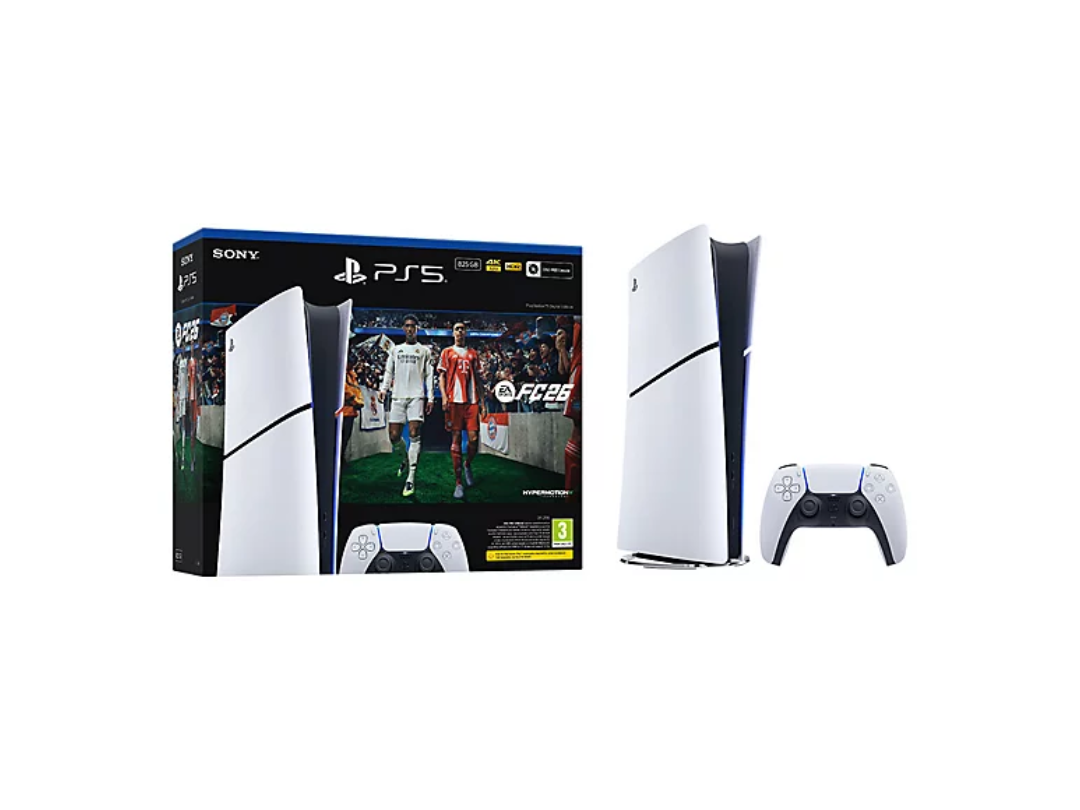 Sony PlayStation 5 PS5 Digital Edition Console 825 GB - EA SPORTS FC 26 Bundle
