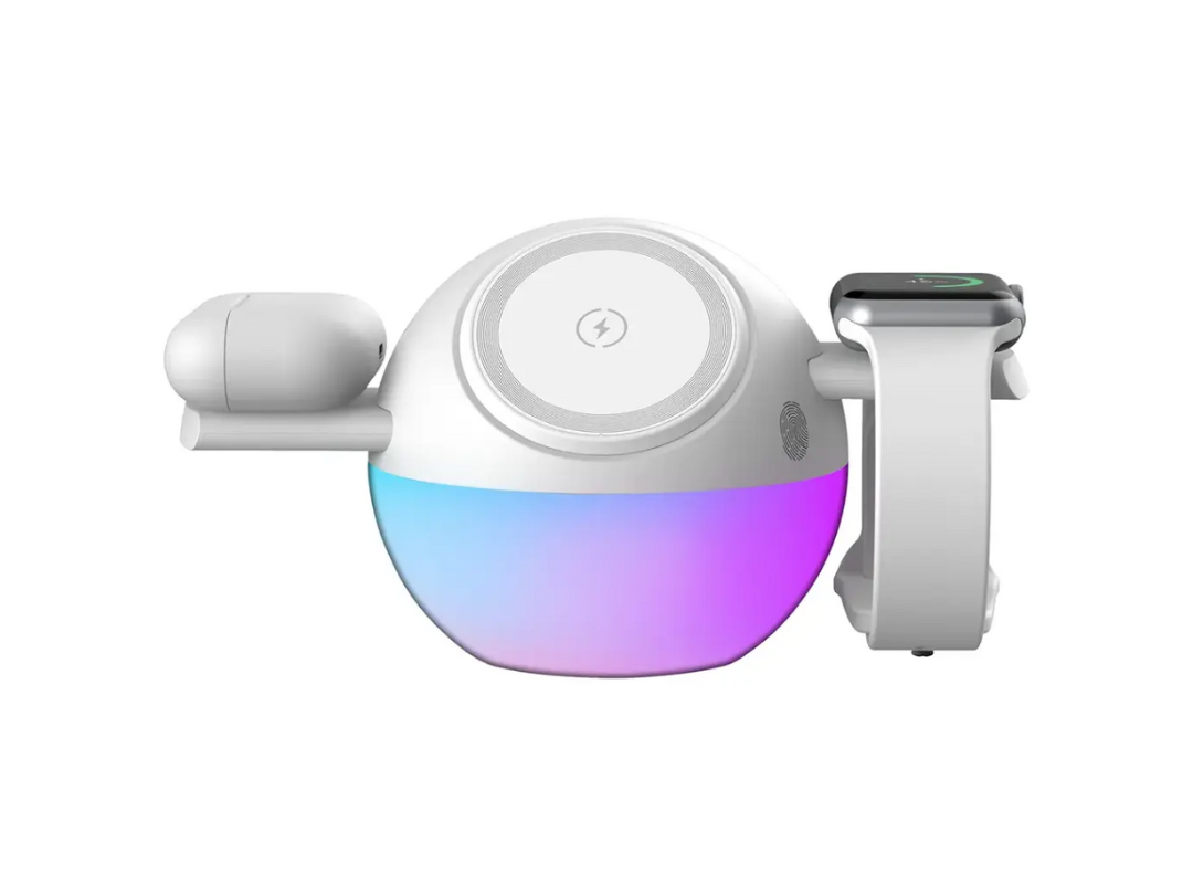 Buy Porodo Orbix 3-in-1 Wireless Charger | in Qatar