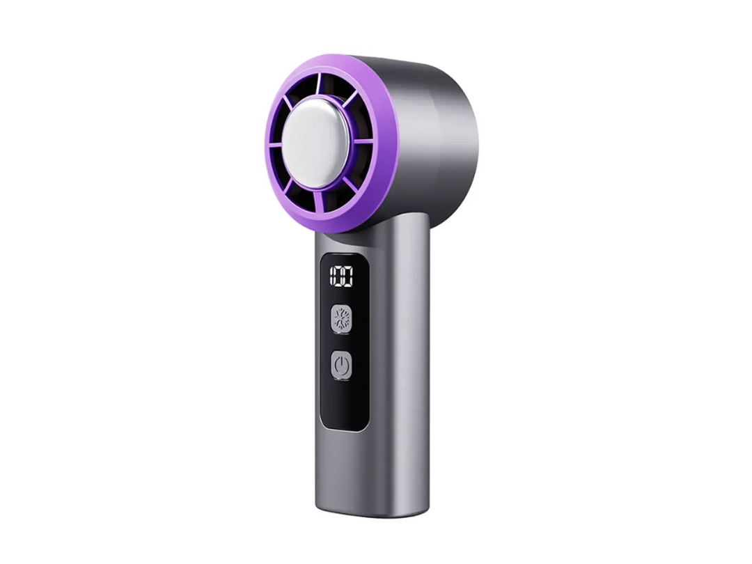 Porodo Frostwave Portable Cooling Handheld Fan - Gray (PDHF2432GY)