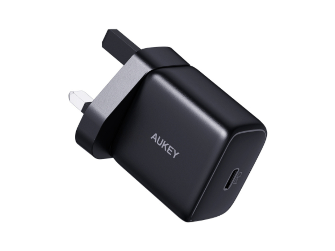 Buy Aukey Portable 30W PD Wall Charger – Compact Fast Charging Black in Qatar