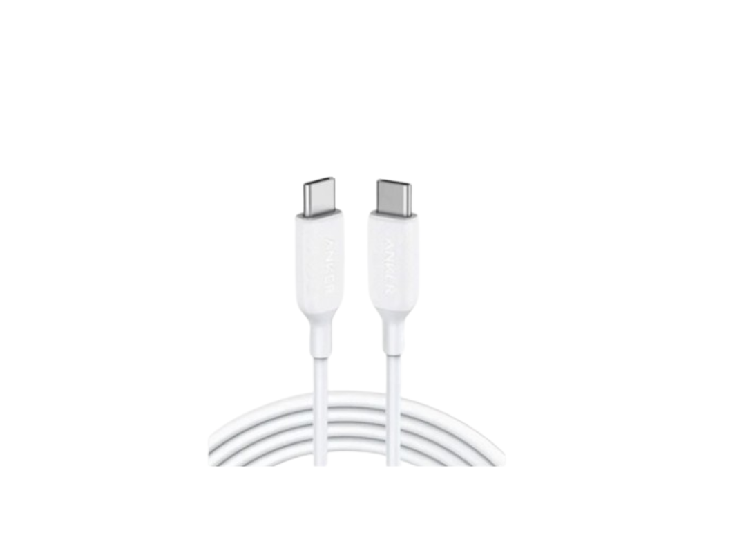 Buy Aukey USB-C to USB-C Braided Nylon Cable 0.9m - White in Qatar