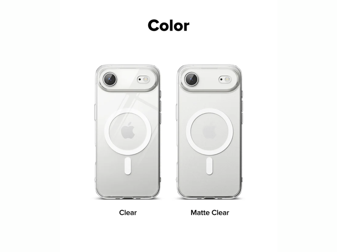 iPhone 17 Air Magnetic Clear MagSafe Silicone Case - Assorted iPhone 17 Air Magnetic Clear MagSafe Silicone Case - Assorted
