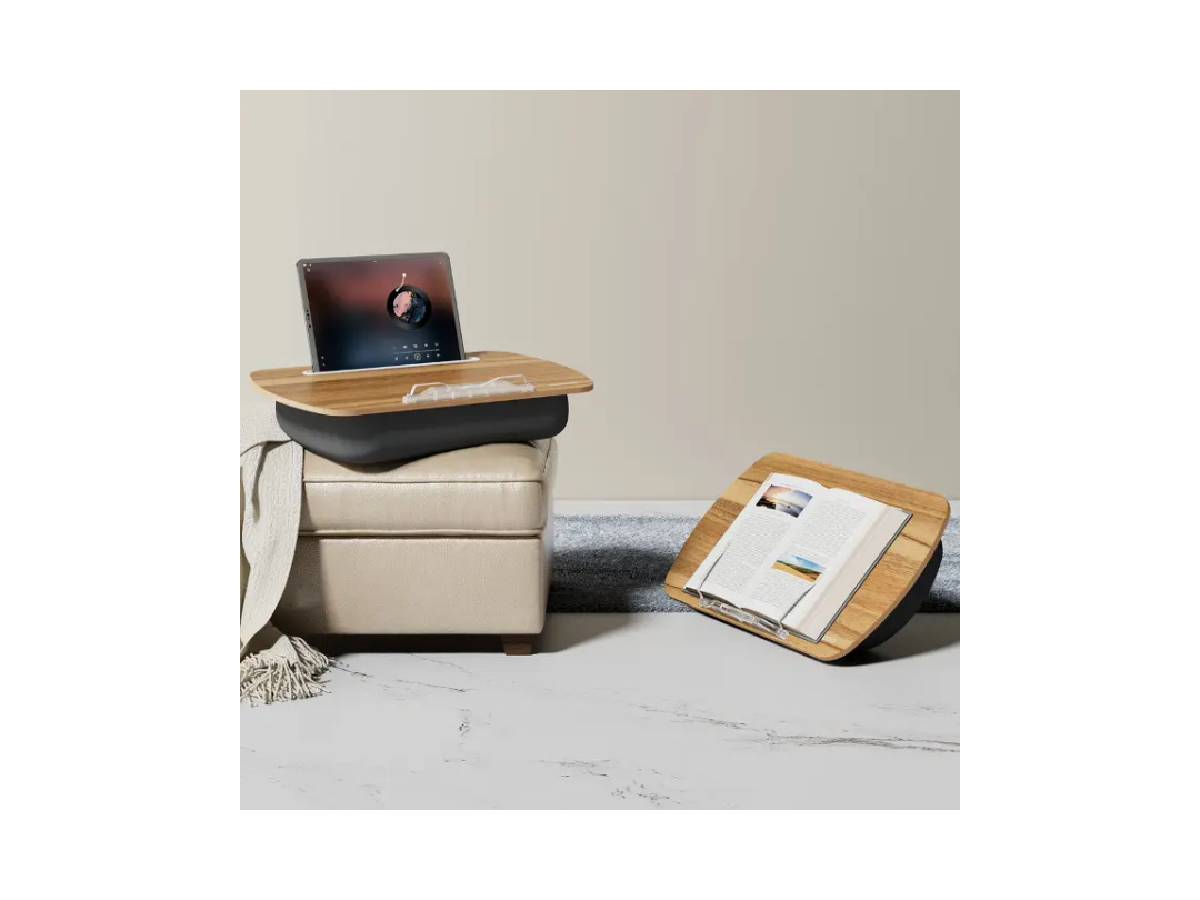 Porodo Lifestyle Laptop Stand with Pillow Base - Grey | Qatar