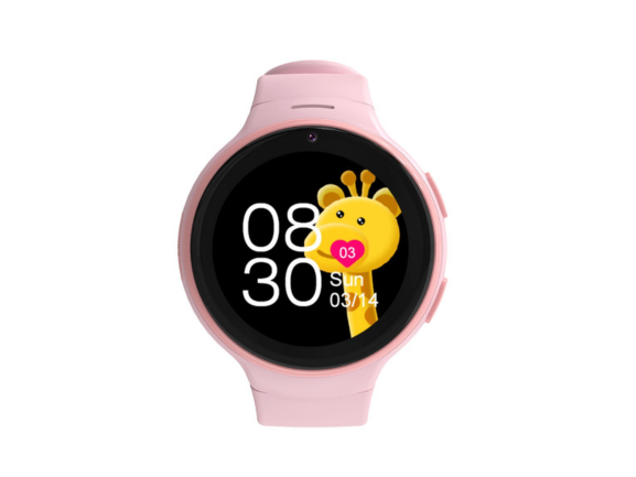 Porodo 4G Kids GPS Smart Watch with JuniCare App - Pink