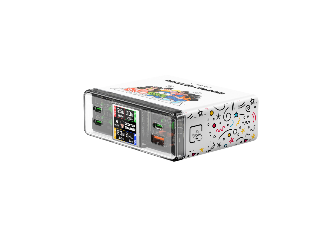 Buy URTECH 130W GaN Charger | Smart Display | in Qatar 