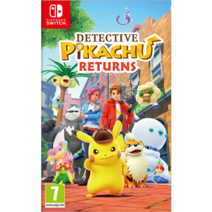 لعبة Detective Pikachu Returns على Nintendo Switch لعبة Detective Pikachu Returns على Nintendo Switch