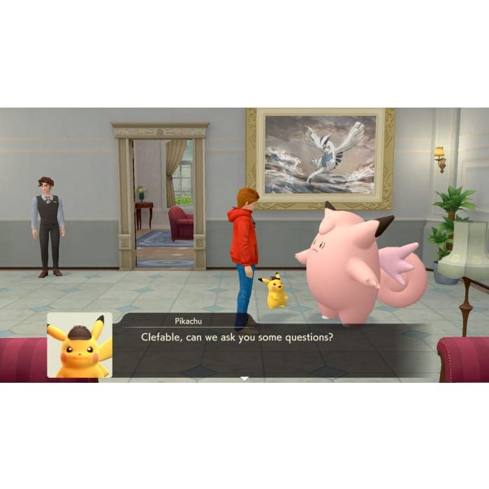 لعبة Detective Pikachu Returns على Nintendo Switch لعبة Detective Pikachu Returns على Nintendo Switch