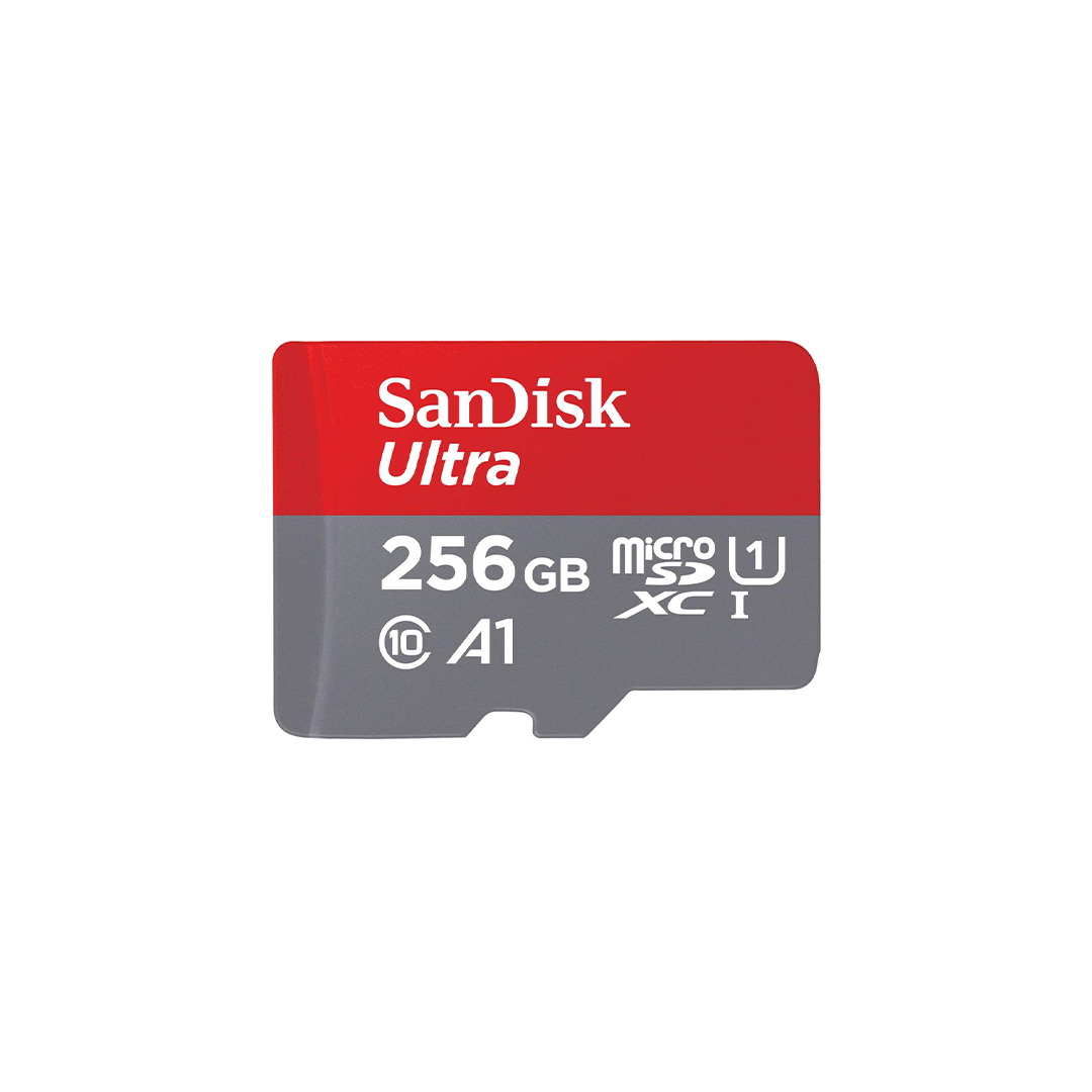 SanDisk Ultra 256GB microSDXC UHS-I, 150MB/s R, Memory Card