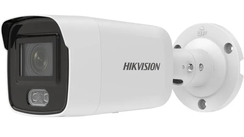 Hikvision 2 MP ColorVu Fixed Mini Bullet Network Camera   -   DS-2CD2027G2-LU(2.8mm)