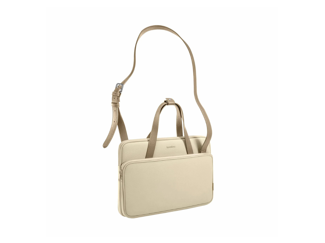 Buy Tomtoc Defender-A22 13.5” Laptop Handbag – Khaki | in Qatar