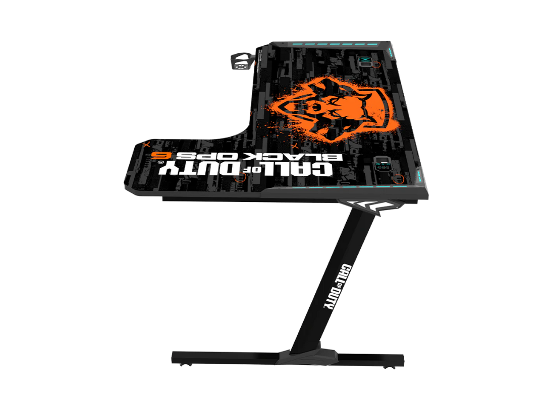 Buy GameOn x CoD RGB Gaming Desk – Raptor-R Edition | in Qatar 