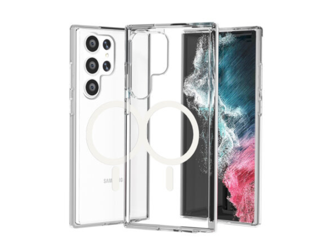 Buy Clear MagSafe Case for Samsung Galaxy S25 Ultra – in Qatar 