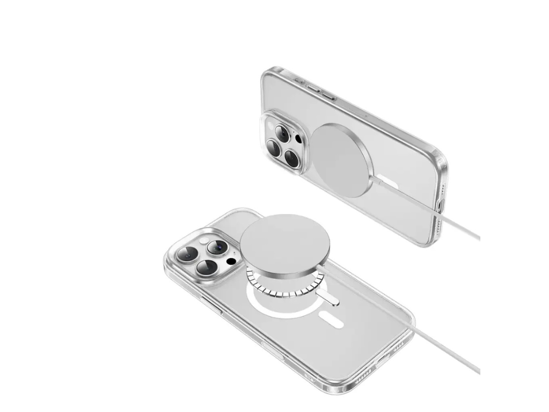 Green Lion MagSafe iPhone 16 Pro Case – Clear | Drop-Proof | Qatar
