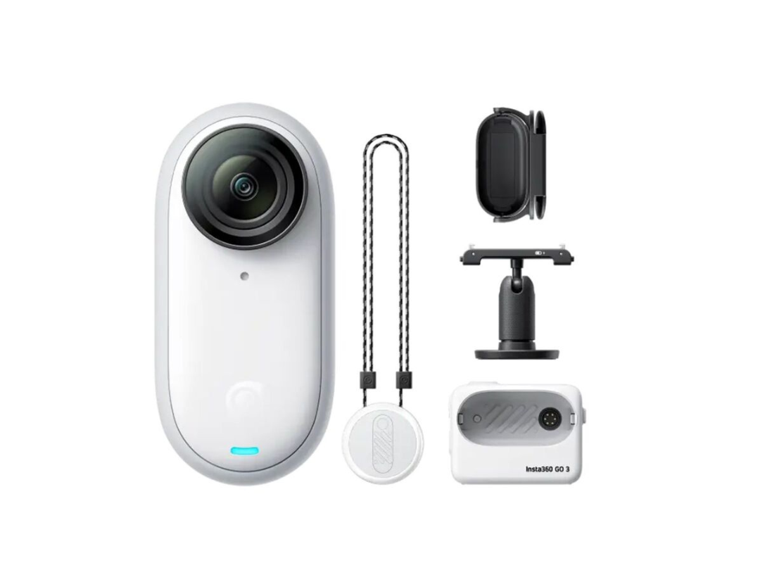 مجموعة كاميرا الحركة Insta360 Go 3 بسعة 64 جيجابايت