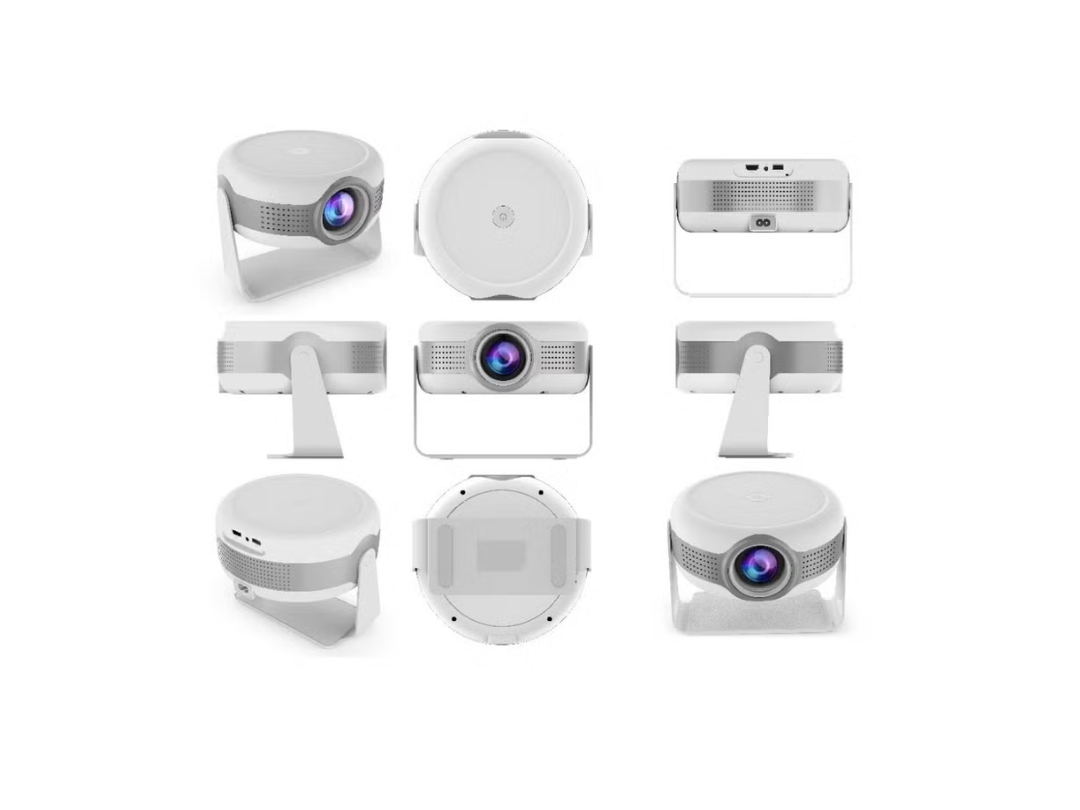 SmartBarry HT11 – 4K HD Projector with Remote Controller & Highlight Coating Lens